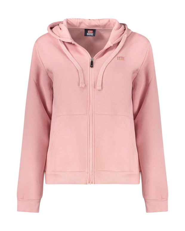 Pink Cotton Sweatshirt
