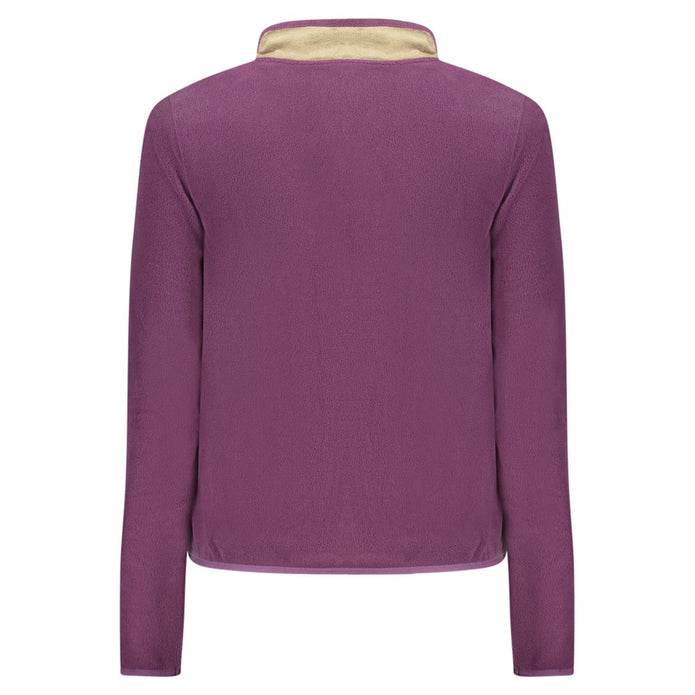 Purple Polyester Sweatshirt