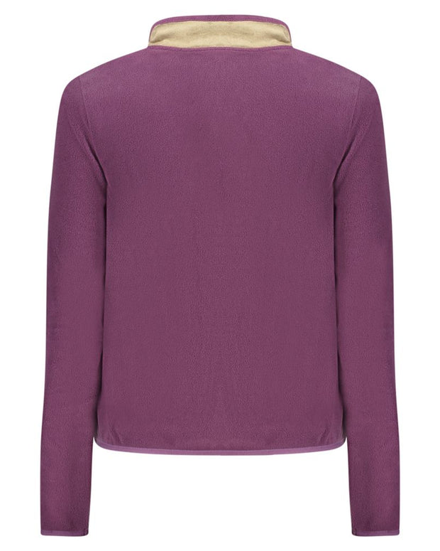 Purple Polyester Sweatshirt