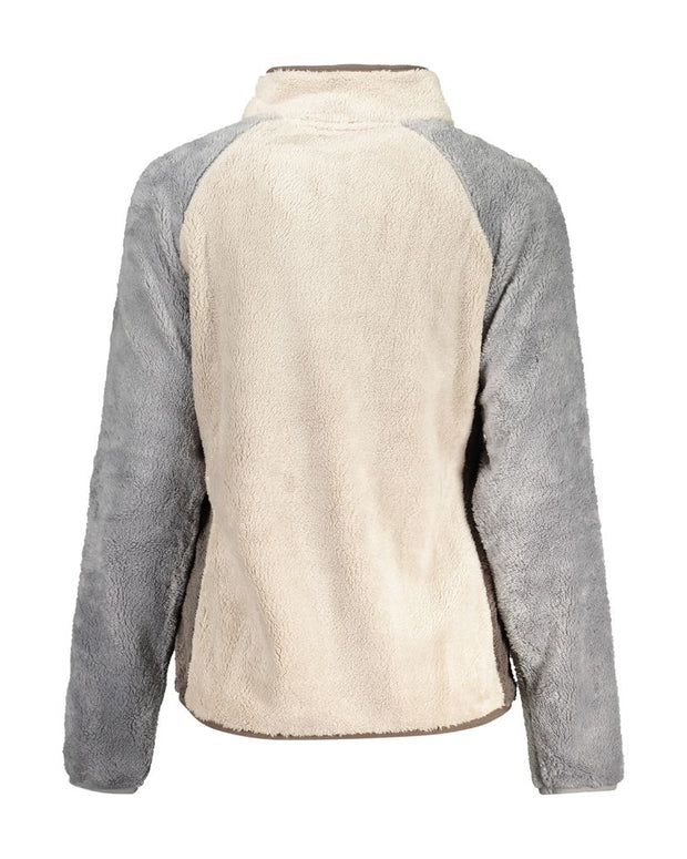 Beige Polyester Sweatshirt