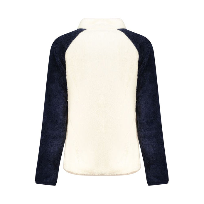 White Polyester Sweatshirt