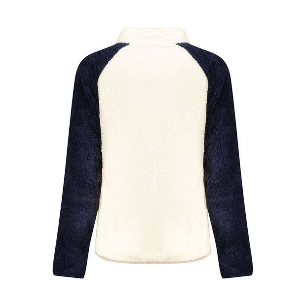 White Polyester Sweatshirt