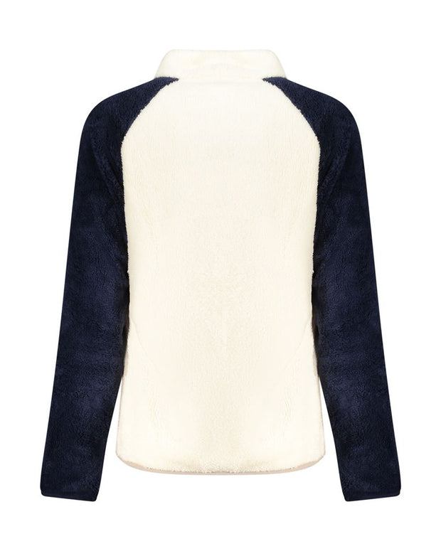 White Polyester Sweatshirt