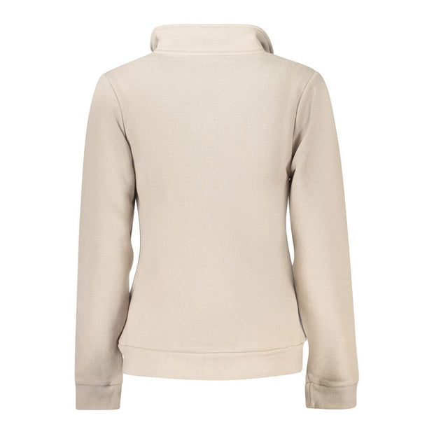 Beige Cotton Sweatshirt