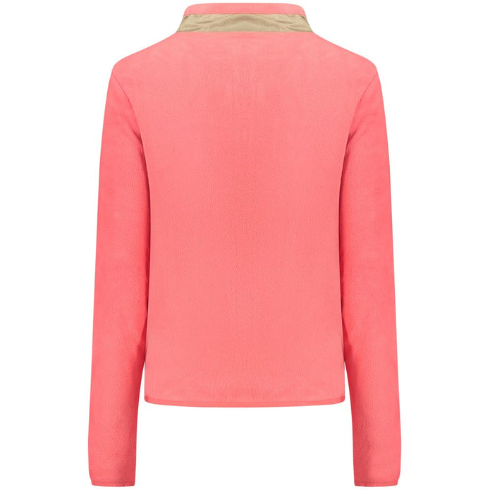 Pink Polyester Sweatshirt