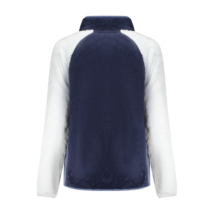 Blue Polyester Sweatshirt