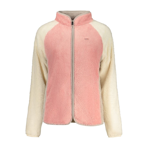 Pink Polyester Sweatshirt