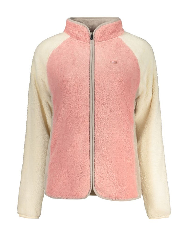 Pink Polyester Sweatshirt