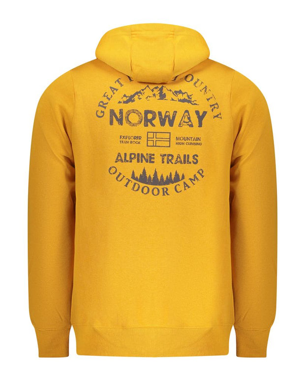 Yellow Cotton Sweatshirt
