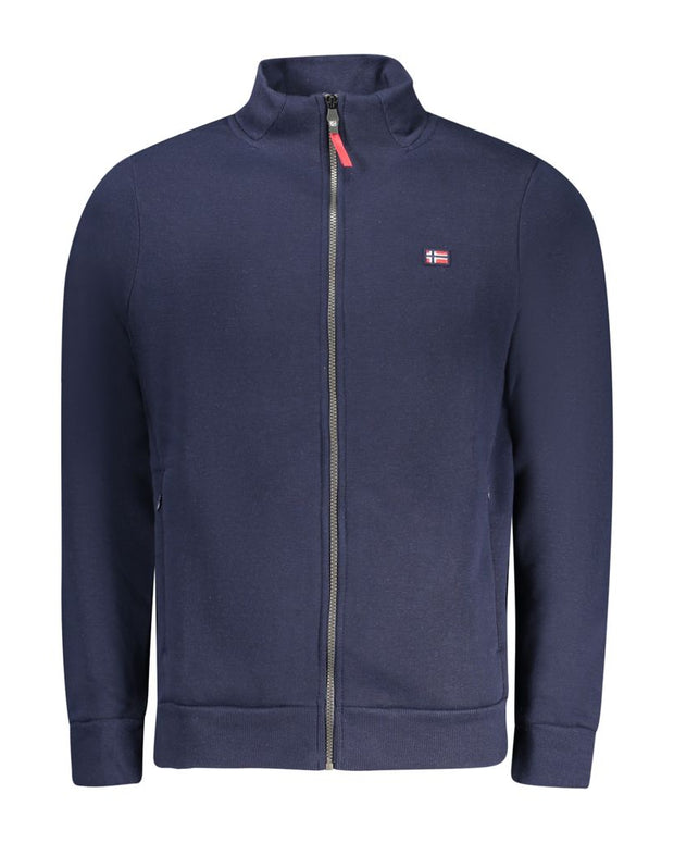 Blue Cotton Sweatshirt