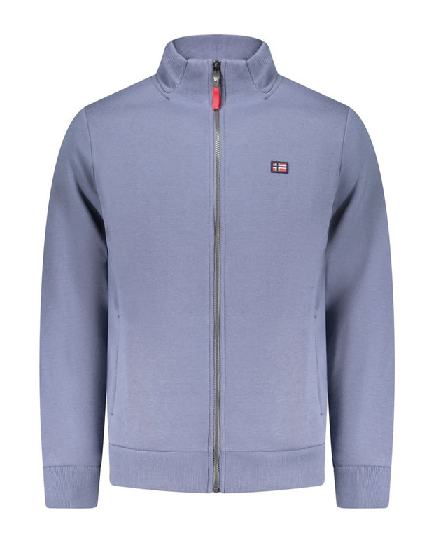 Blue Cotton Sweatshirt