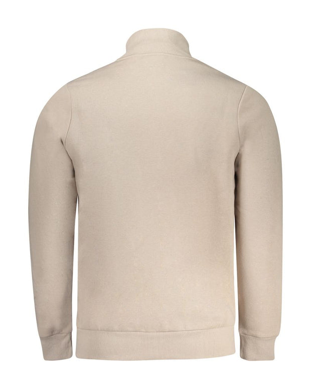 Beige Cotton Sweatshirt