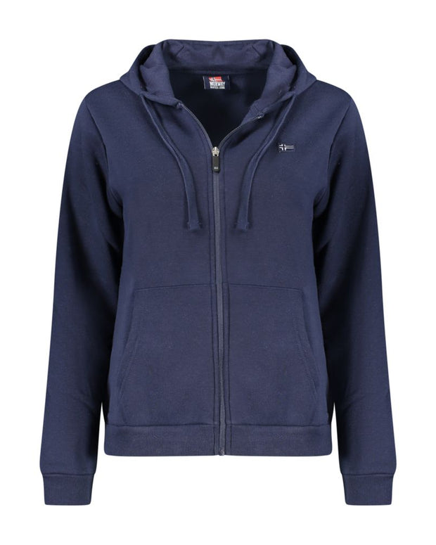 Blue Cotton Sweatshirt