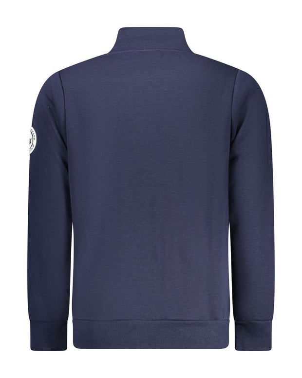 Blue Cotton Sweatshirt