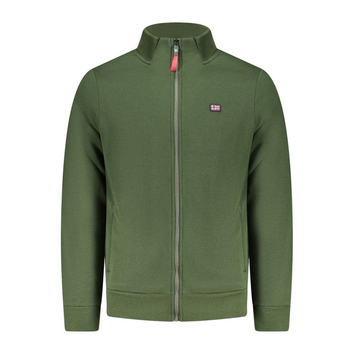 Green Cotton Sweatshirt