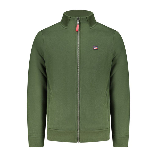 Green Cotton Sweatshirt