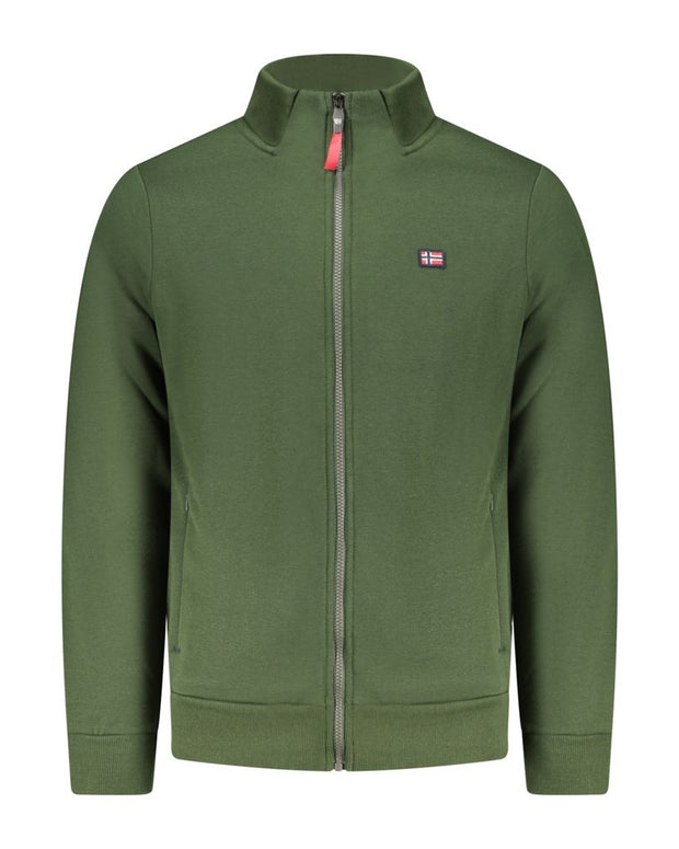 Green Cotton Sweatshirt