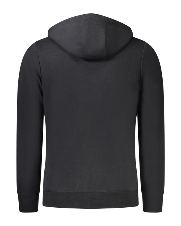 Black Cotton Sweatshirt