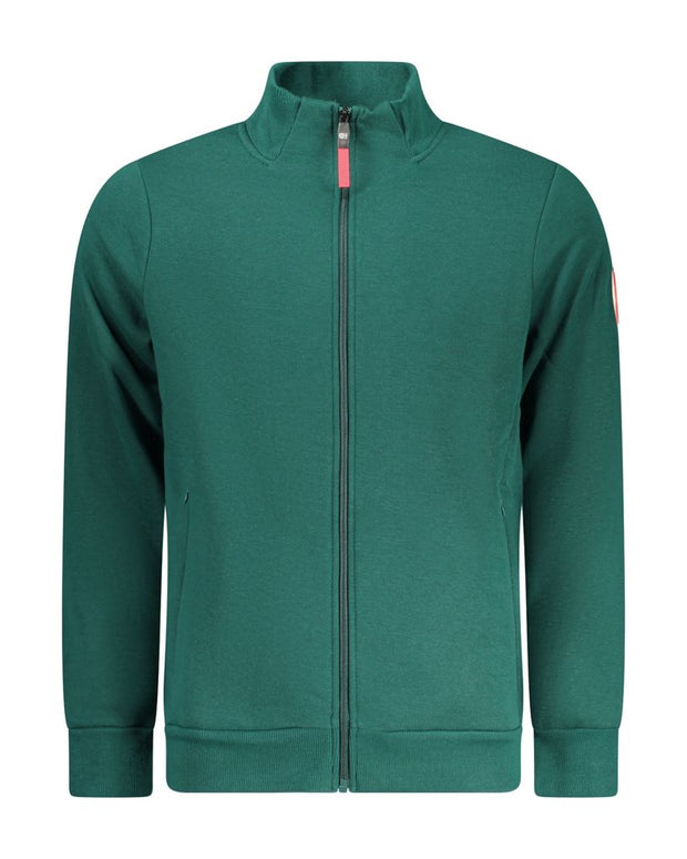 Green Cotton Sweatshirt