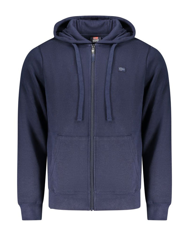 Blue Cotton Sweatshirt