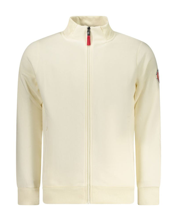 White Cotton Sweatshirt