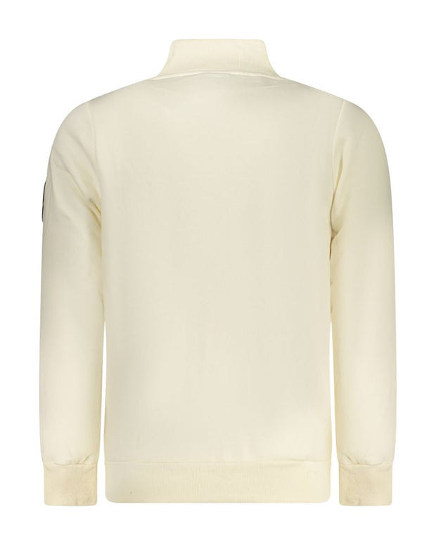 White Cotton Sweatshirt