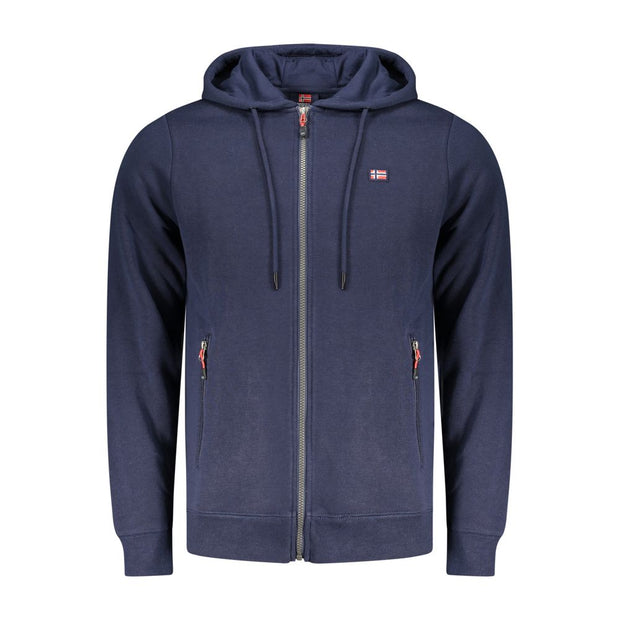 Blue Cotton Sweatshirt