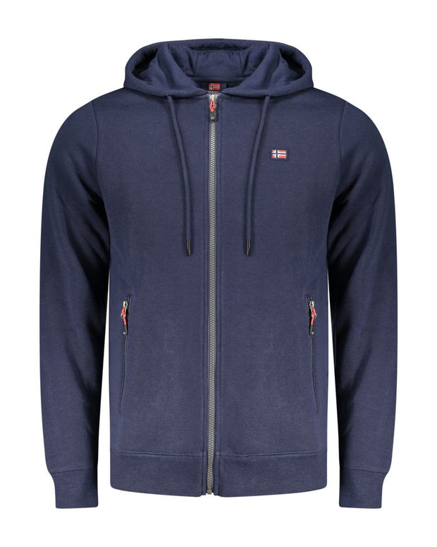 Blue Cotton Sweatshirt