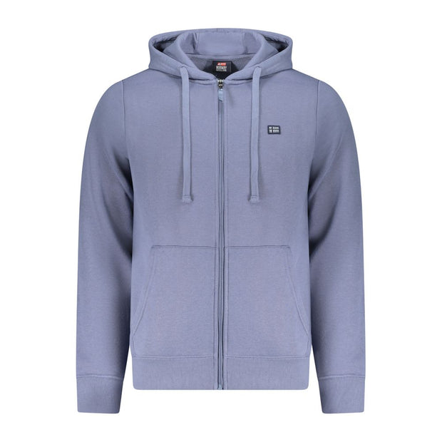 Blue Cotton Sweatshirt