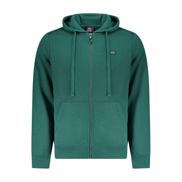 Green Cotton Sweatshirt