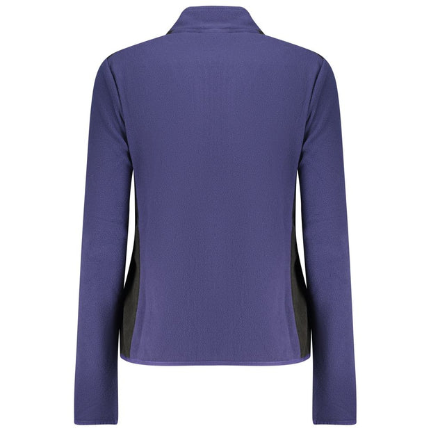 Blue Polyester Sweatshirt