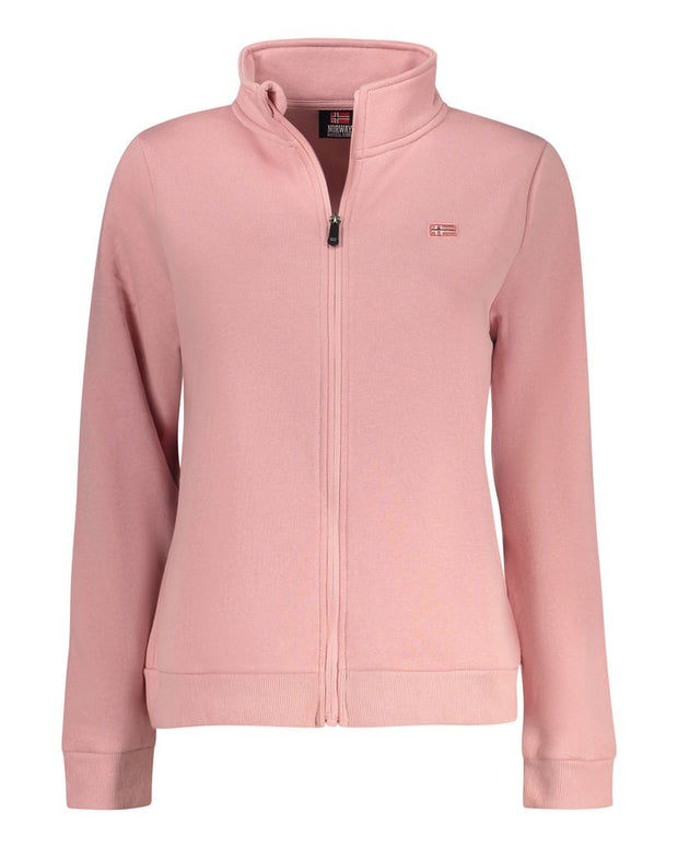 Pink Cotton Sweatshirt