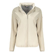 Beige Polyester Jackets & Coat