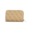 Beige Polyethylene Wallet