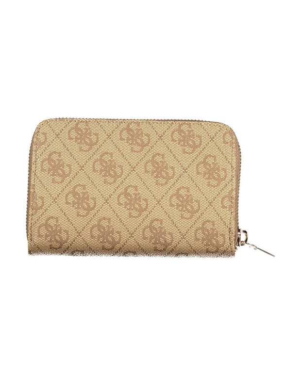 Beige Polyethylene Wallet