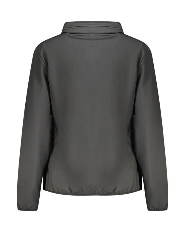 Black Polyester Jackets & Coat