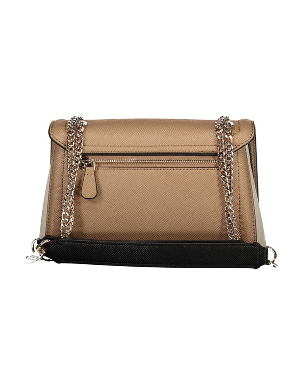 Brown Polyethylene Handbag