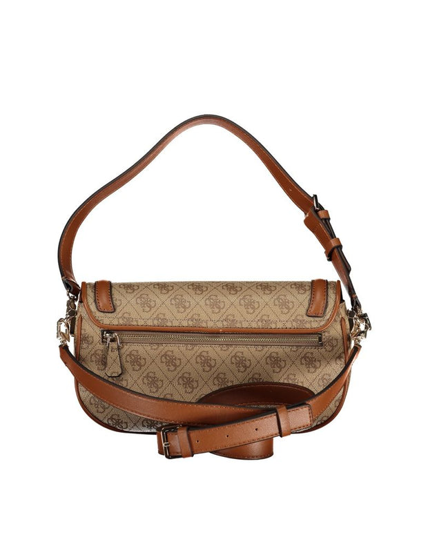 Beige Polyethylene Handbag