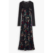 Black Polyester Dress