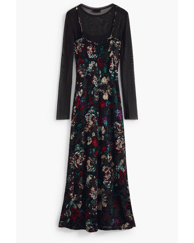 Black Polyester Dress