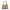 Beige Polyethylene Handbag