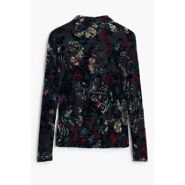 Black Polyester Shirt