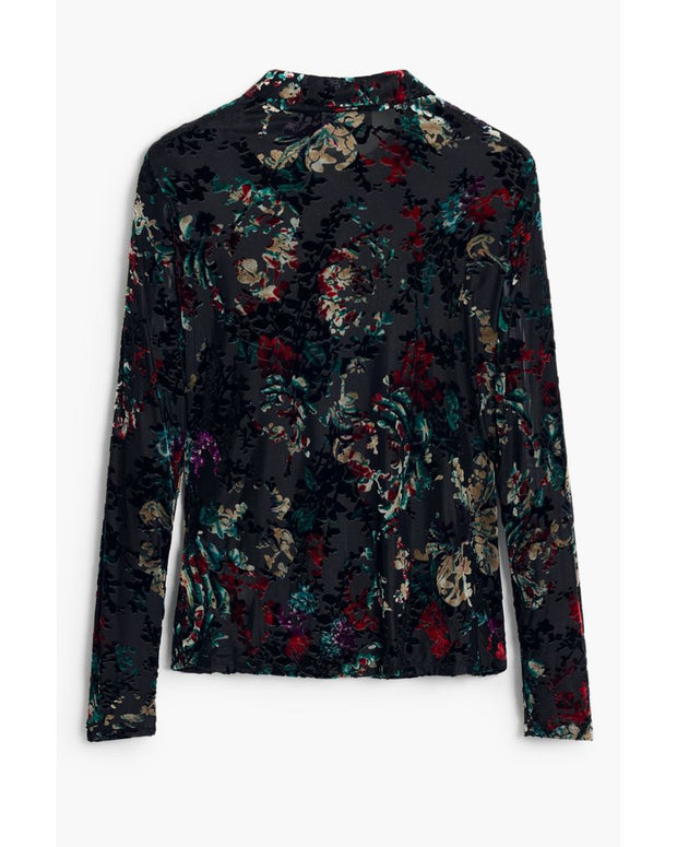 Black Polyester Shirt