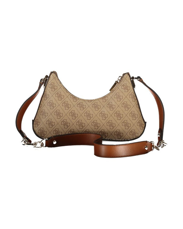 Beige Polyethylene Handbag