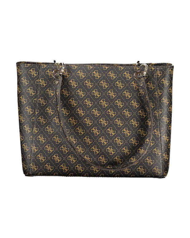 Brown Polyethylene Handbag
