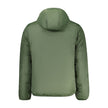 Green Polyester Men's Reversible Jacket