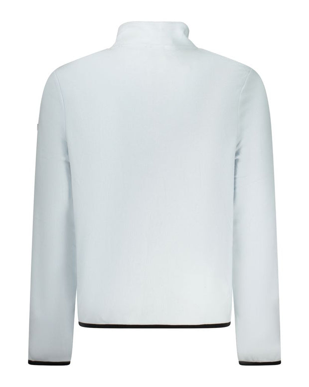 Blue Polyester Men Sweater