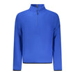 Blue Polyester Men Sweater