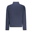 Blue Polyester Men Sweater