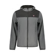 Gray Polyester Men's Jacket